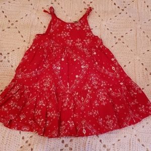 Red Bandana Print Dress